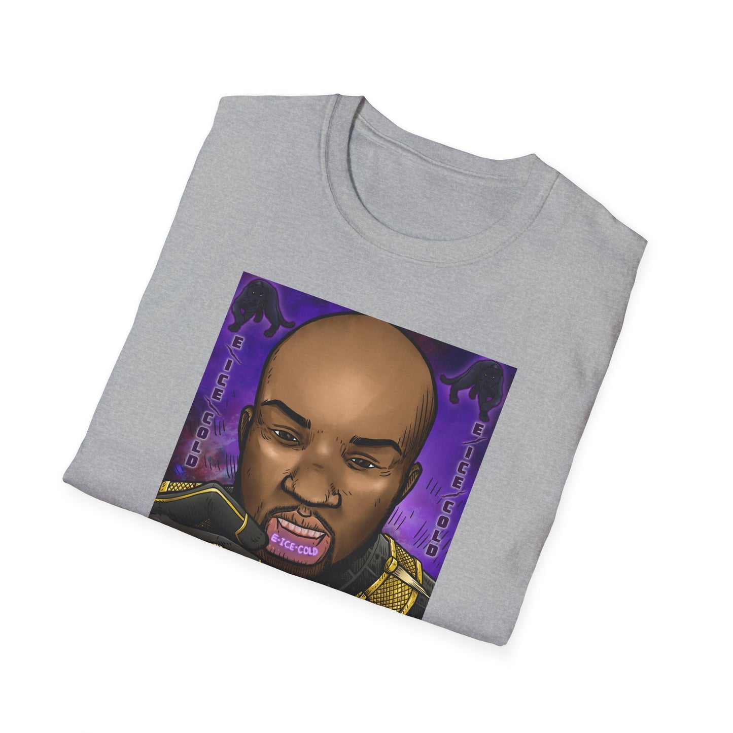 Graphic T-Shirt — Bold Hip-Hop Portrait Tee