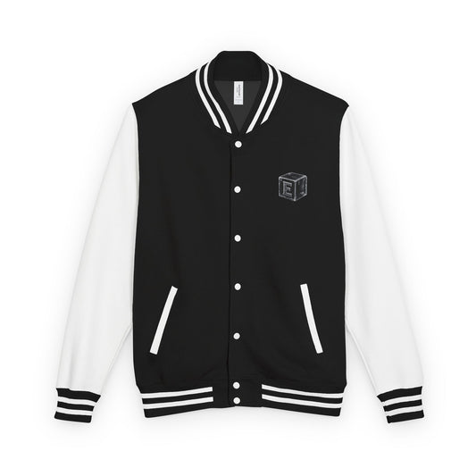 Letterman Jacket — 'E-ICE-COLD' Retro Varsity Bomber