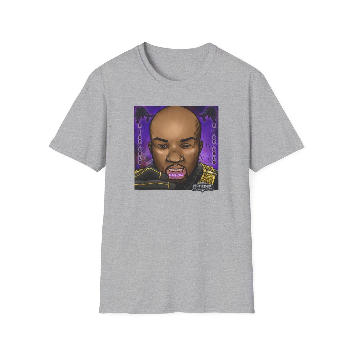 Graphic T-Shirt — Bold Hip-Hop Portrait Tee