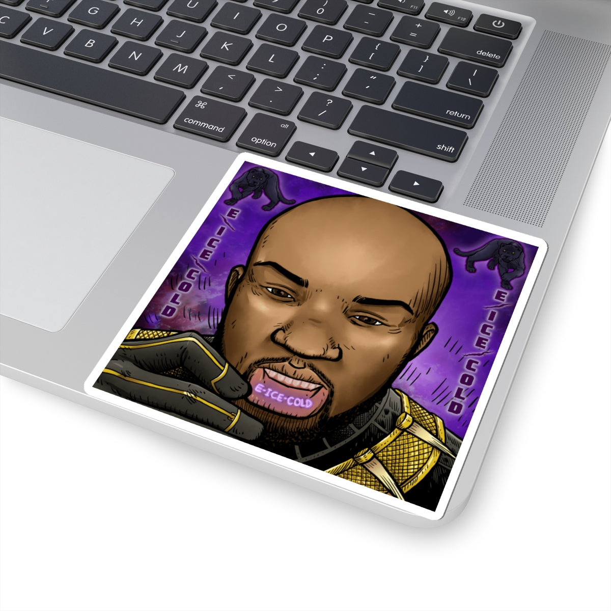 E-ICE-COLD' Portrait Sticker
