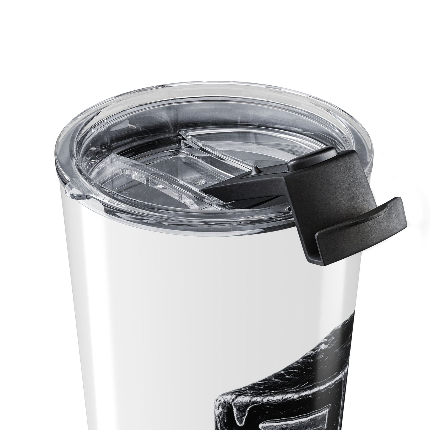20oz Tumbler with Vintage Chalk Block E Letter – Monogram Drink Cup