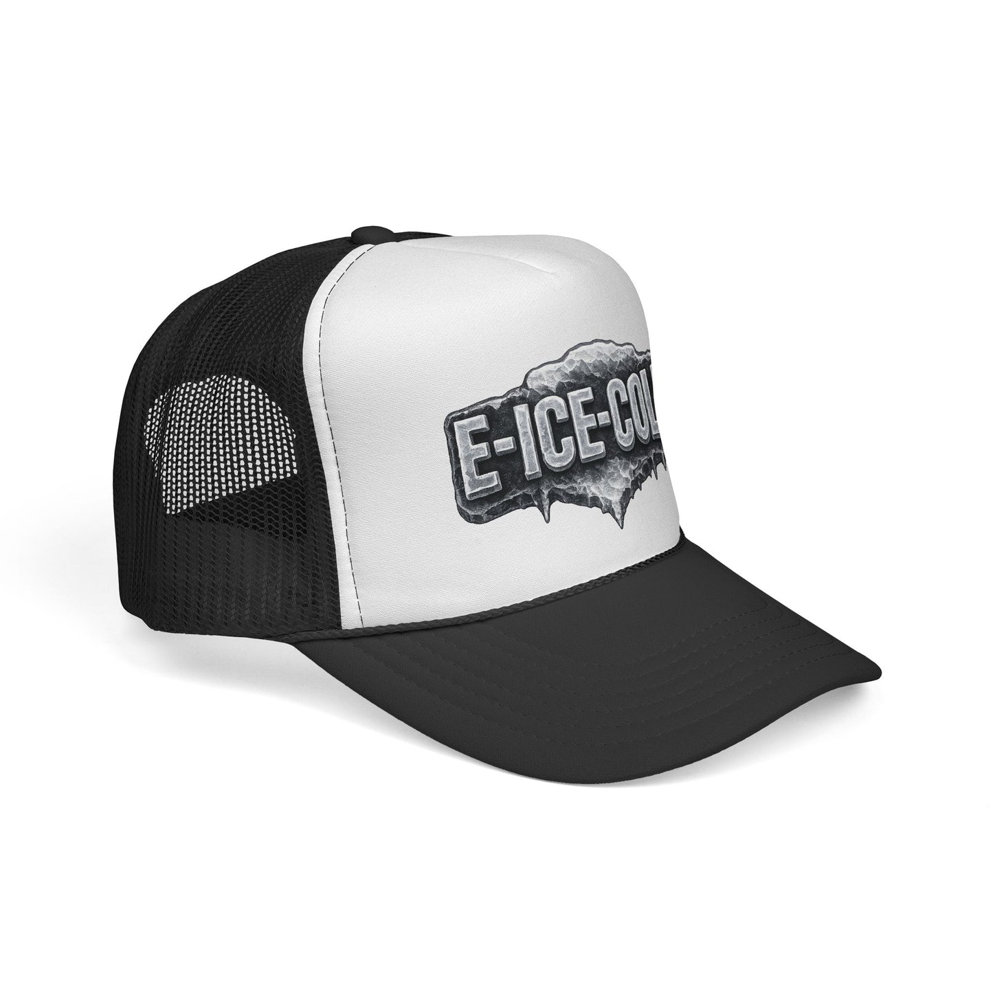 E-ICE-COLD Trucker Hat – Vintage Ice Logo Mesh Cap