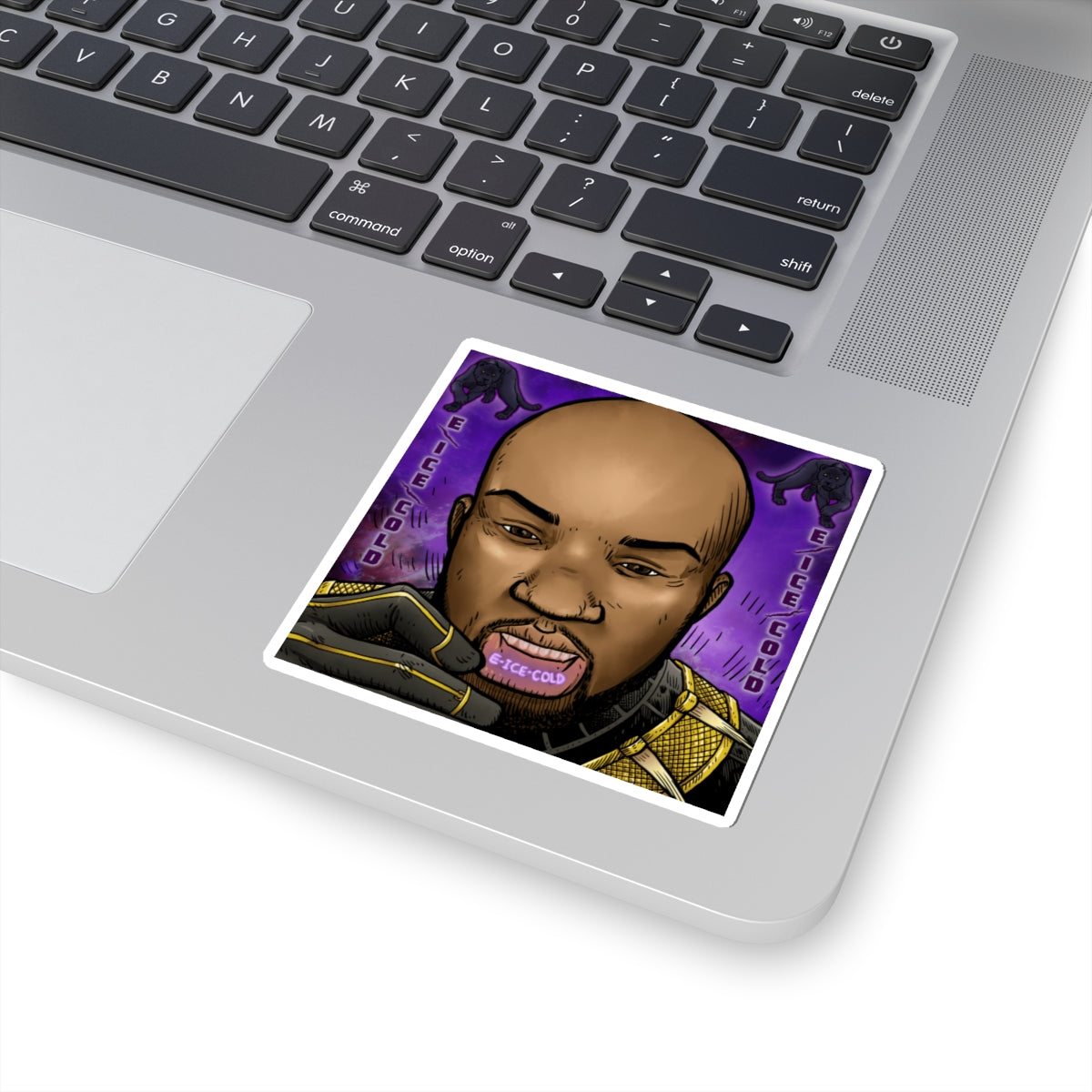 E-ICE-COLD' Portrait Sticker