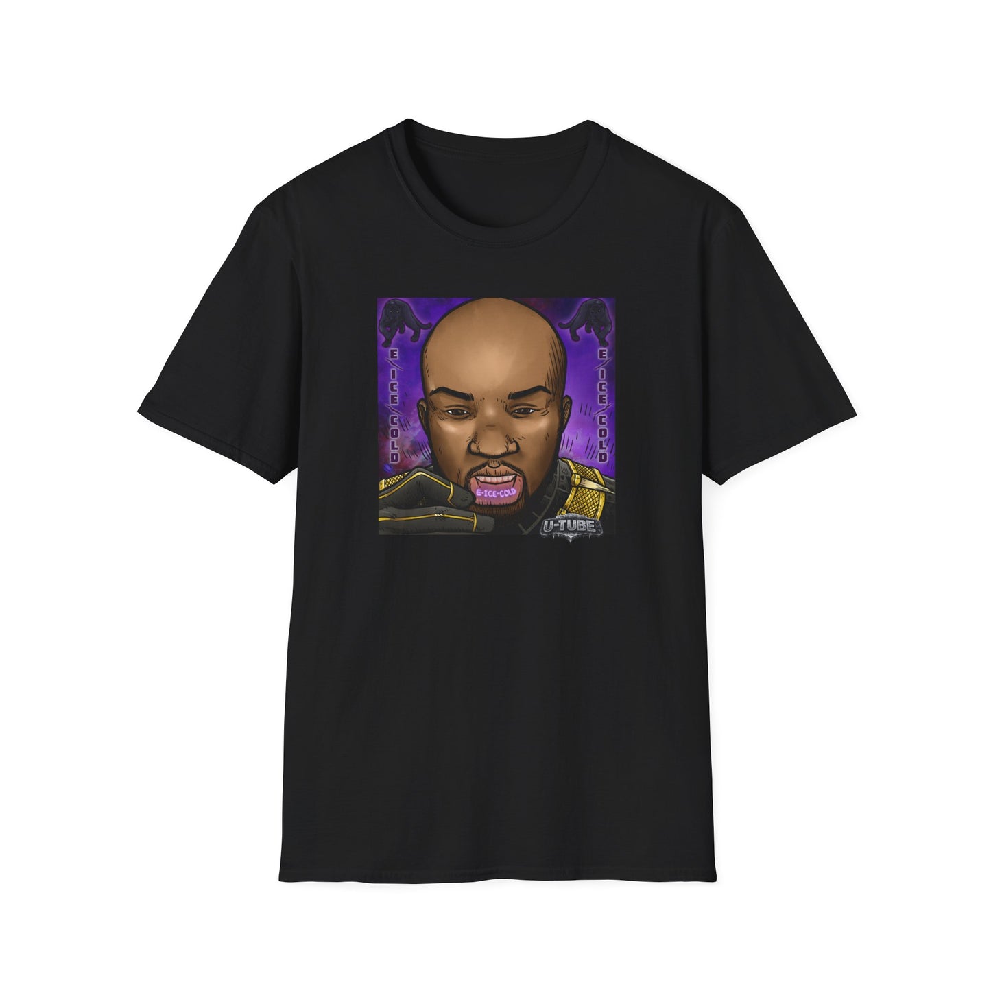 Graphic T-Shirt — Bold Hip-Hop Portrait Tee