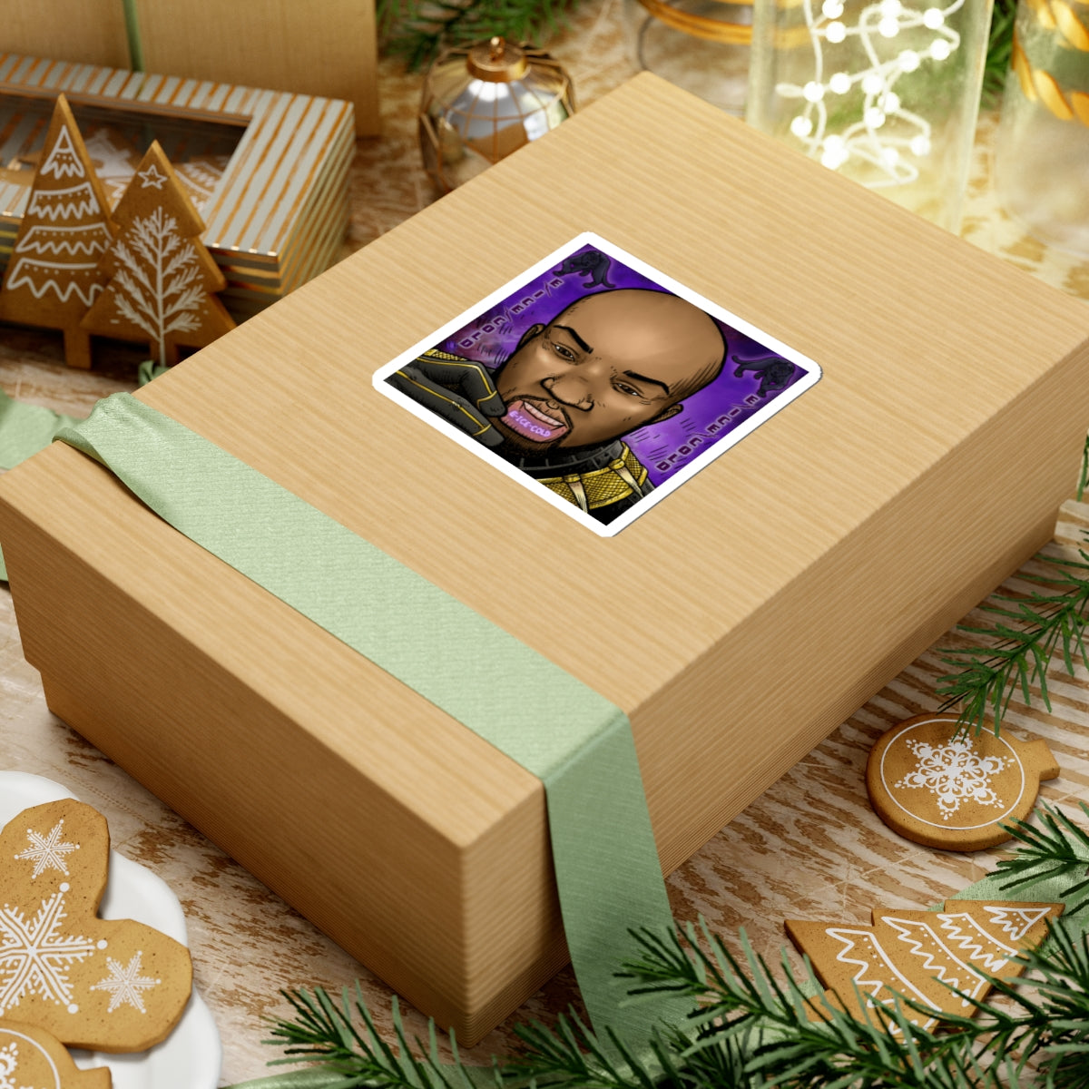 E-ICE-COLD' Portrait Sticker