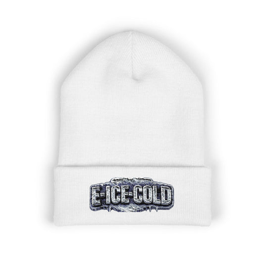 E-ICE-COLD Embroidered Cuffed Beanie