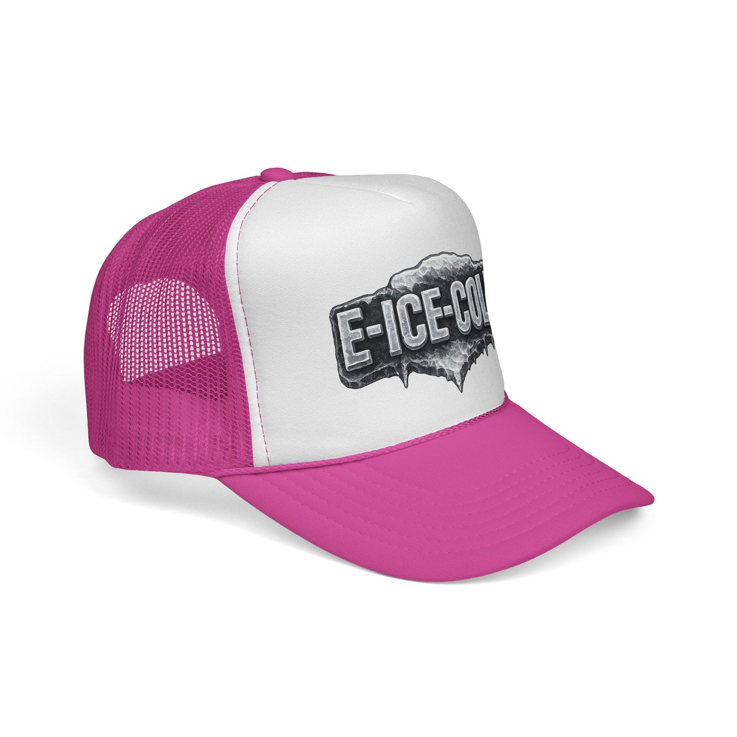 E-ICE-COLD Trucker Hat – Vintage Ice Logo Mesh Cap