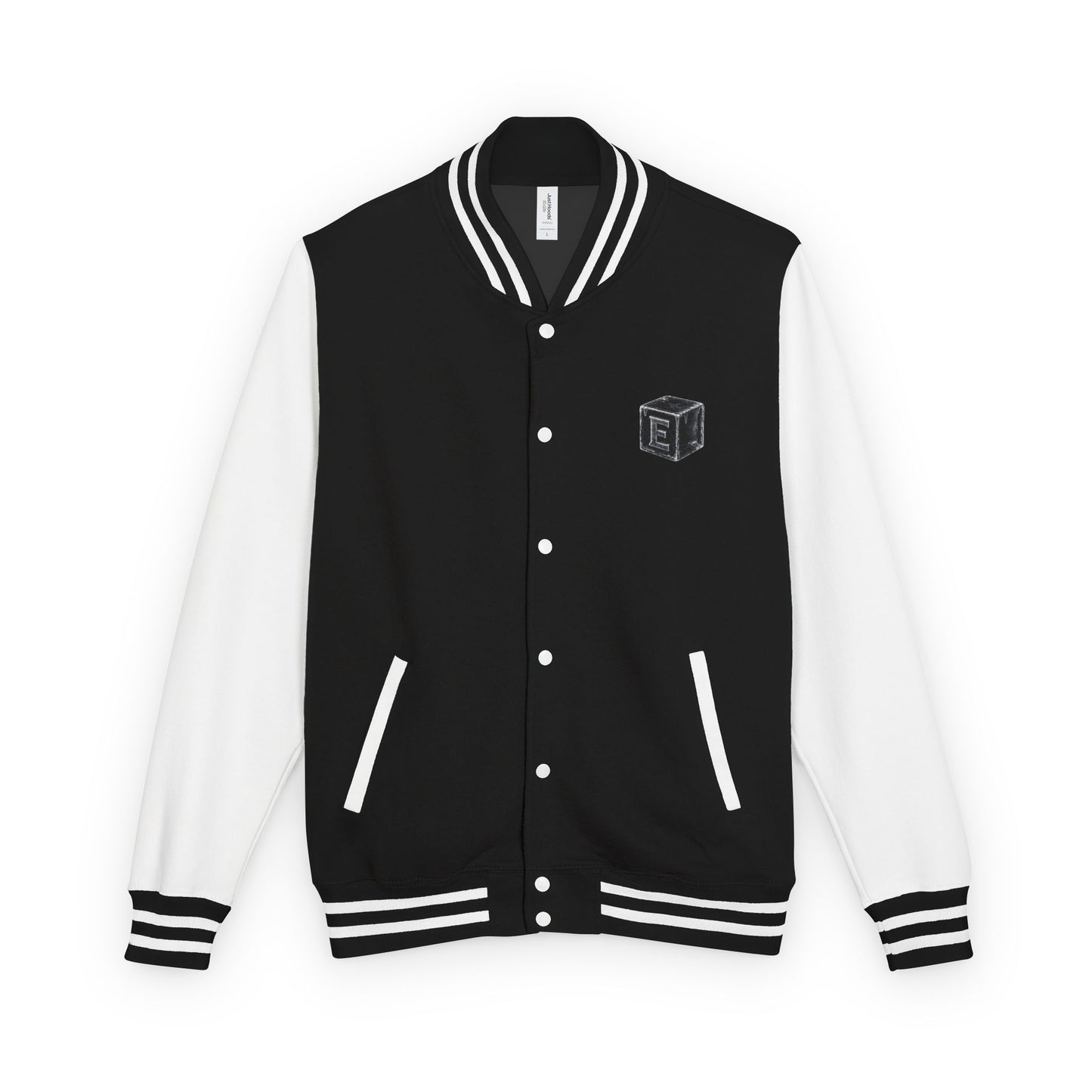 Letterman Jacket — 'E-ICE-COLD' Retro Varsity Bomber