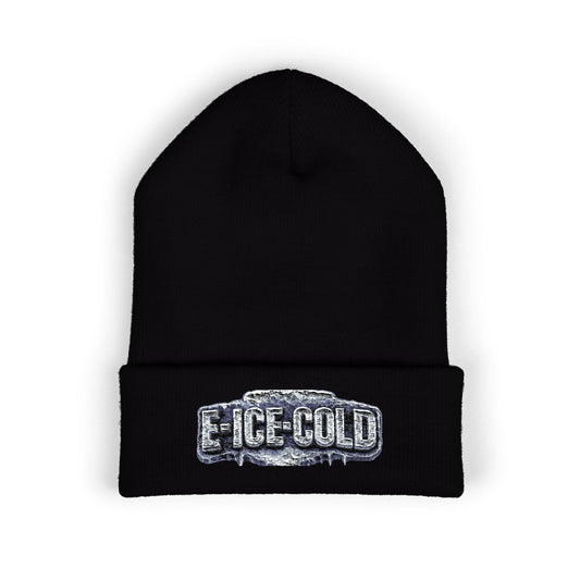 E-ICE-COLD Embroidered Cuffed Beanie