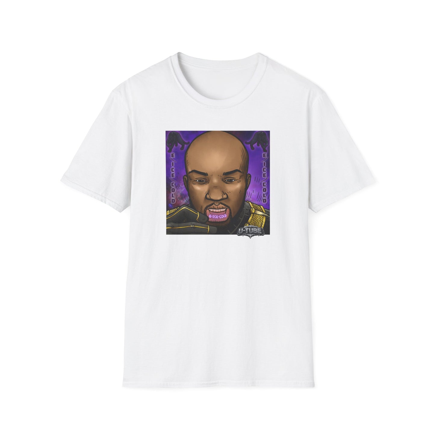 Graphic T-Shirt — Bold Hip-Hop Portrait Tee