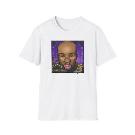 Graphic T-Shirt — Bold Hip-Hop Portrait Tee